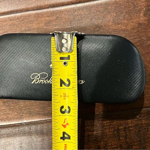 Brooks Brothers Black and Gold Glasses Case